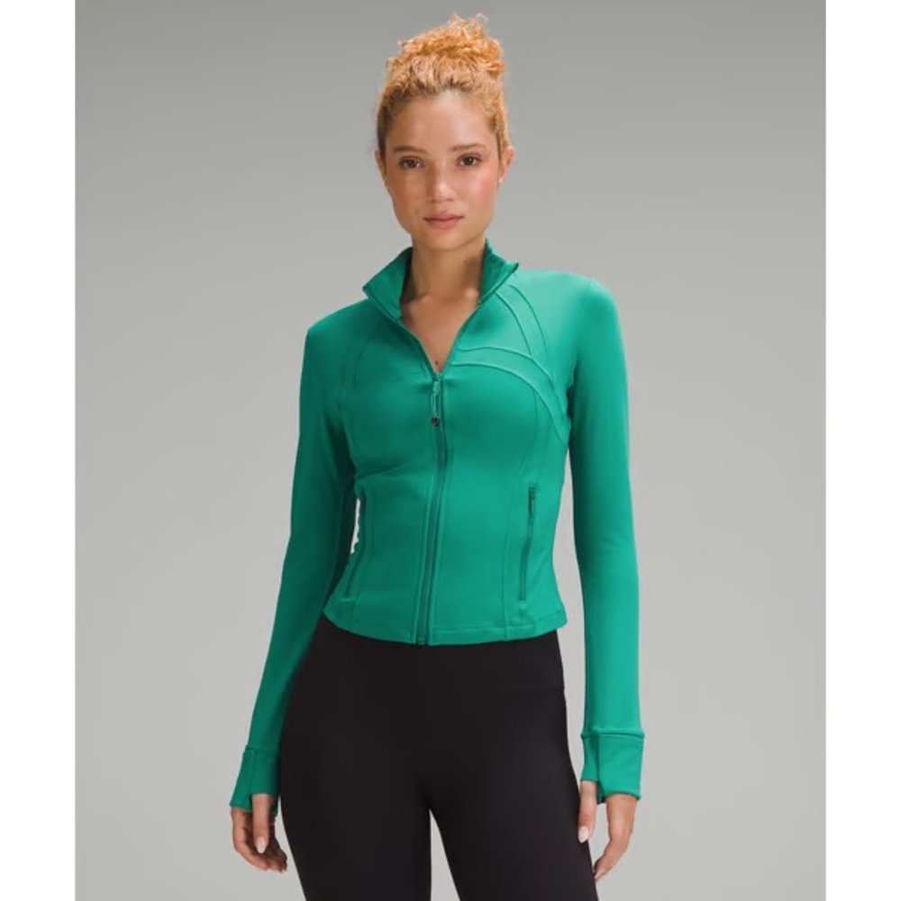 Define Cropped Jacket *Nulu - Cascadia Green